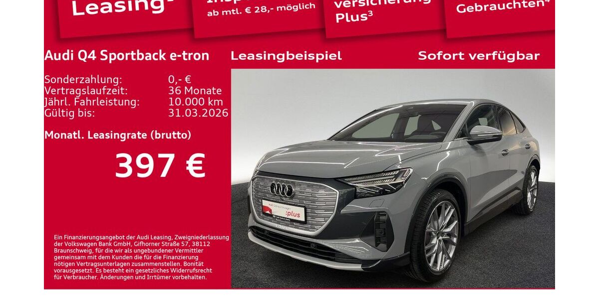 Audi Q4 e-tron 8.950 km 42.000 &euro; Berlin 10587
