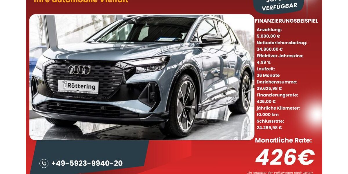 Audi Q4 e-tron 39.900 km 36.450 &euro; Schüttorf 48465