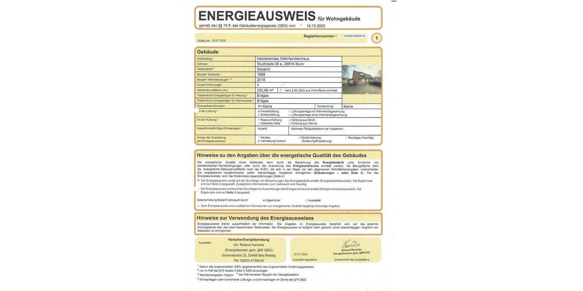 Etagenwohnung Stuhr OT Brinkum Brinkum - 3 Zimmer, 96 m&sup2;, 270.000&euro; | Angebot:26488591