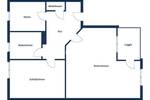 Etagenwohnung Magdeburg Stadtfeld West - 2 Zimmer, 69 m&sup2;, 149.000&euro; | Angebot:26841809