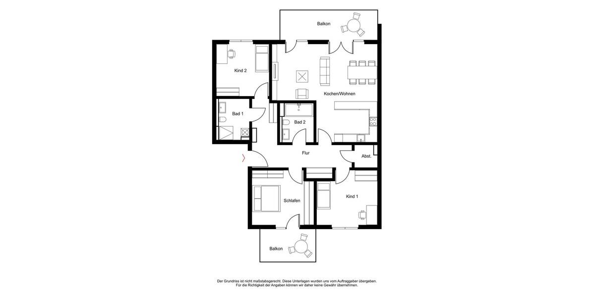 Etagenwohnung Berlin Siemensstadt - 4 Zimmer, 109 m&sup2;, 1.786&euro; | Angebot:26857233