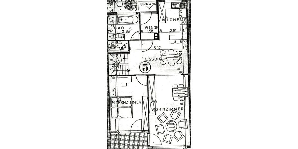 Reihenhaus Neckarwestheim - 4.5 Zimmer, 130 m&sup2;, 1.300&euro; | Angebot:26533669