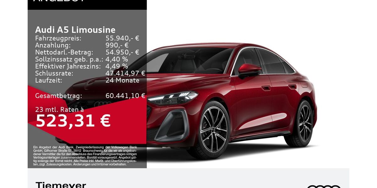 Audi A5 10.329 km 53.980 &euro; Bochum 44809