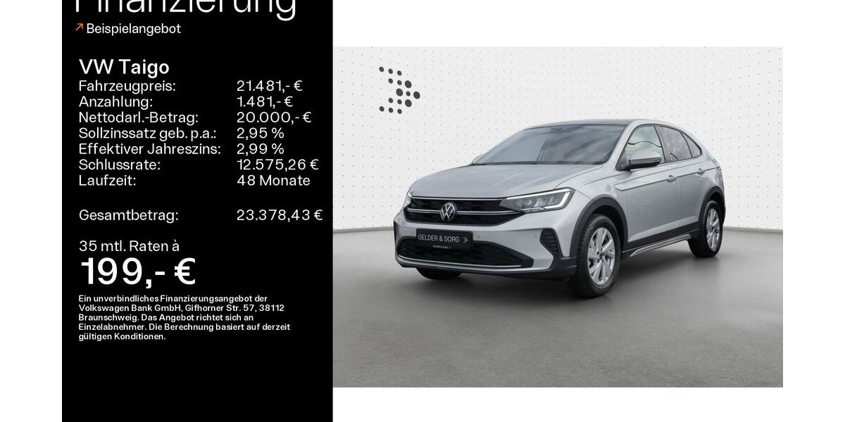 VW Taigo 28.280 km 21.481 &euro; Ebern 96106