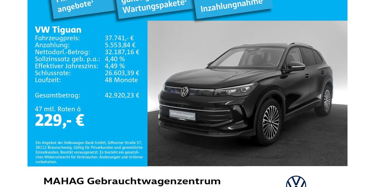 VW Tiguan 7.769 km 37.741 &euro; München 80935