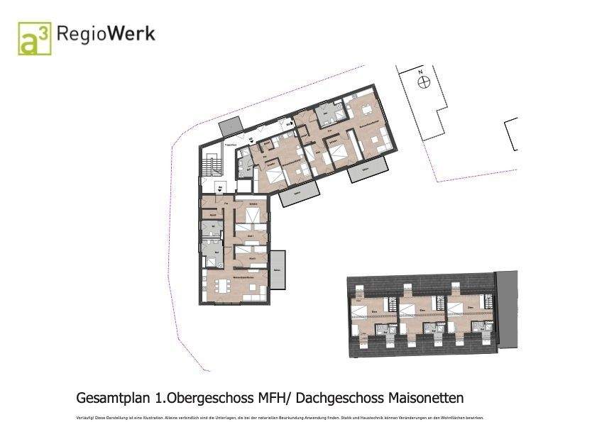Etagenwohnung Binzen - 3 Zimmer, 82 m&sup2;, 488.500&euro; | Angebot:26344498