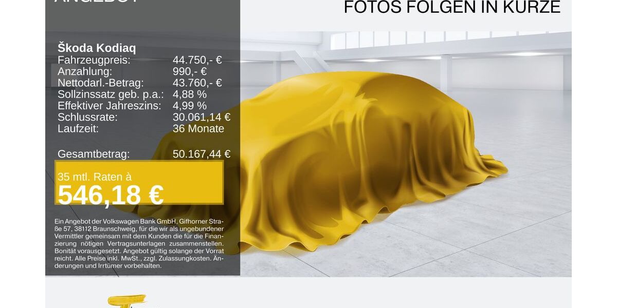 Skoda Kodiaq 9.900 km 44.750 &euro; Duisburg 47059
