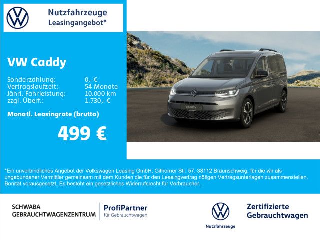 VW Caddy 1.050 km 38.980 € Gersthofen 86368
