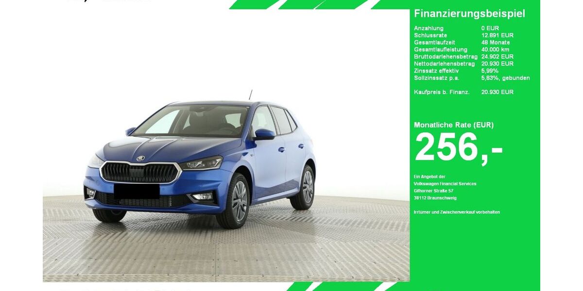 Skoda Fabia 19.000 km 20.930 &euro; Oelde (Stromberg) 59302