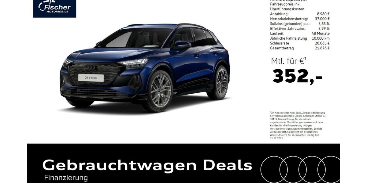 Audi Q4 e-tron 12.003 km 45.980 &euro; Neumarkt 92318