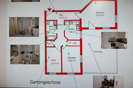 Wohnung zum Kaufen in Rüdesheim am Rhein Eibingen 299.000 € 82 m² 3 zimmer