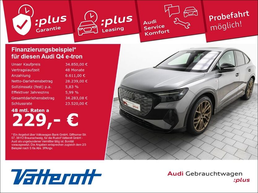 Audi Q4 e-tron 54.605 km 34.850 € Holzminden 37603