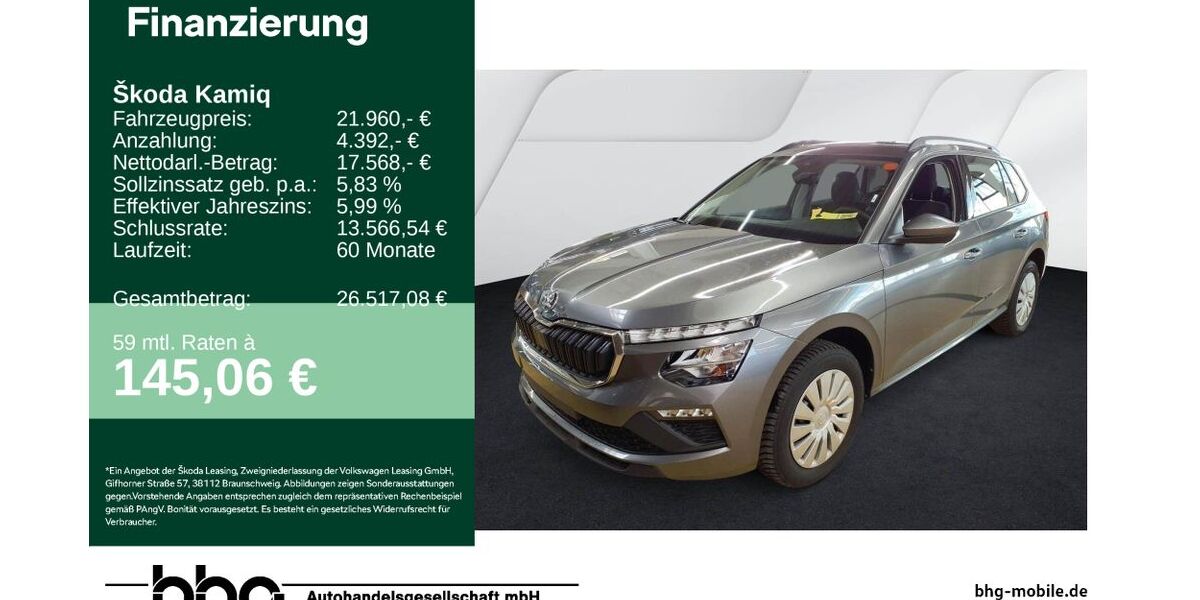 Skoda Kamiq 23.188 km 21.960 &euro; Freudenstadt 72250