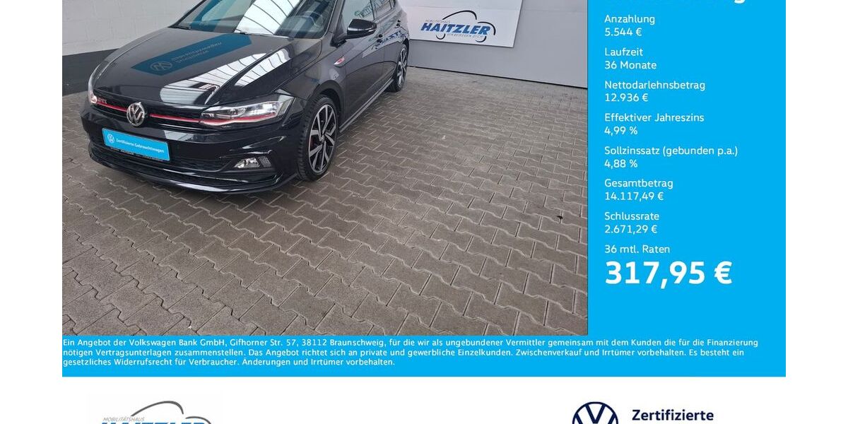 VW Polo 47.500 km 18.480 &euro; Gernsbach 76593