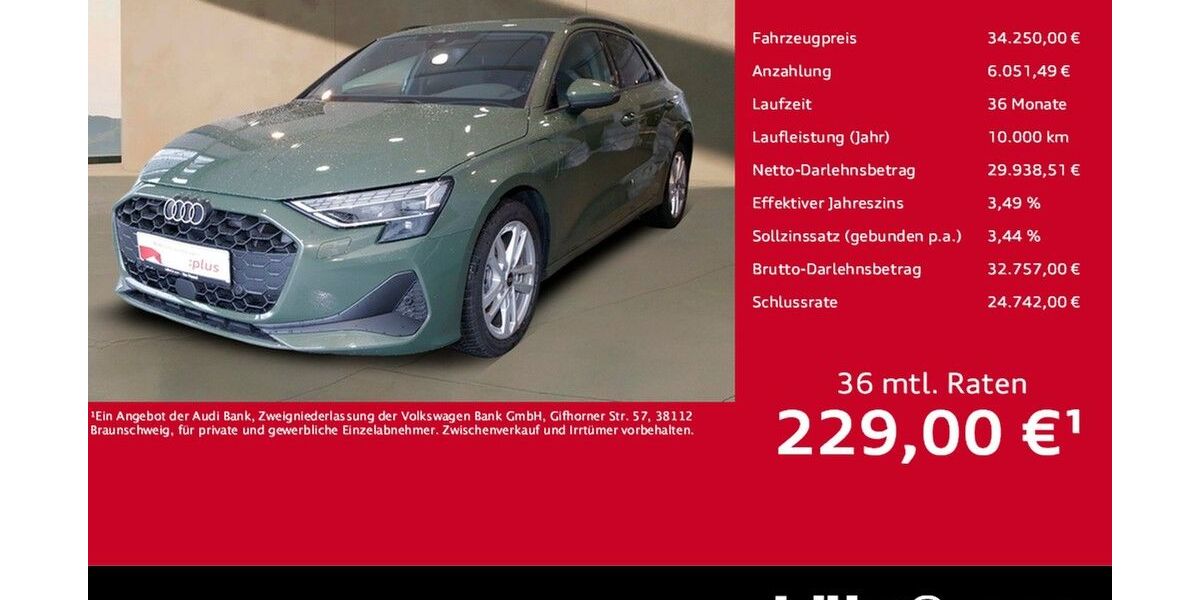 Audi A3 8.800 km 34.250 &euro; Meckenheim / Bonn 53340