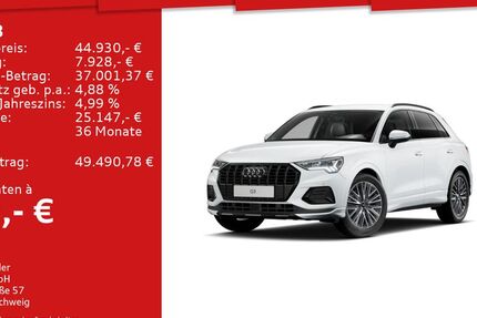 Audi Q3 13.500 km 44.930 € Mosbach 74821