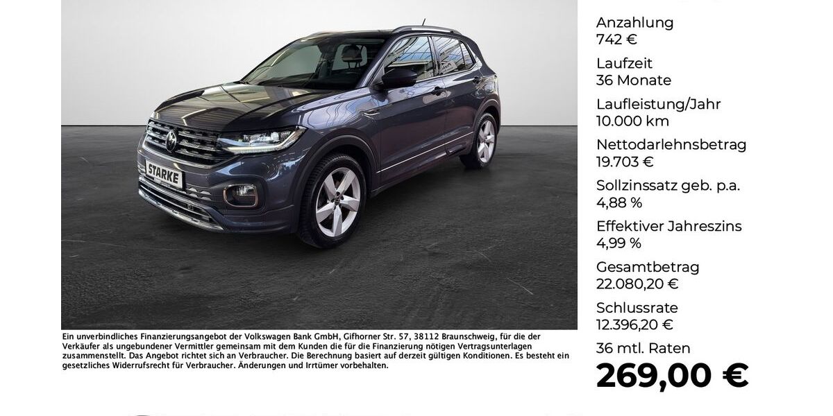 VW T-Cross 62.896 km 20.445 &euro; Osnabrück 49078