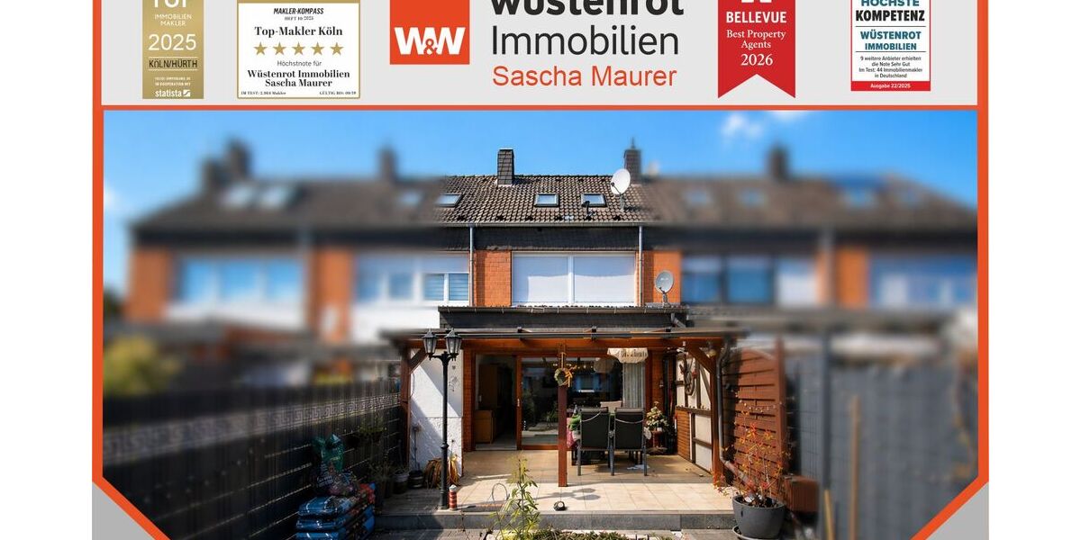 Mit 3D: Reihenhaus mit Terrasse & viel Potenzial – Ihr neues Zuhause wartet! - Reihenmittelhaus Lohmar | Angebot:26295340
