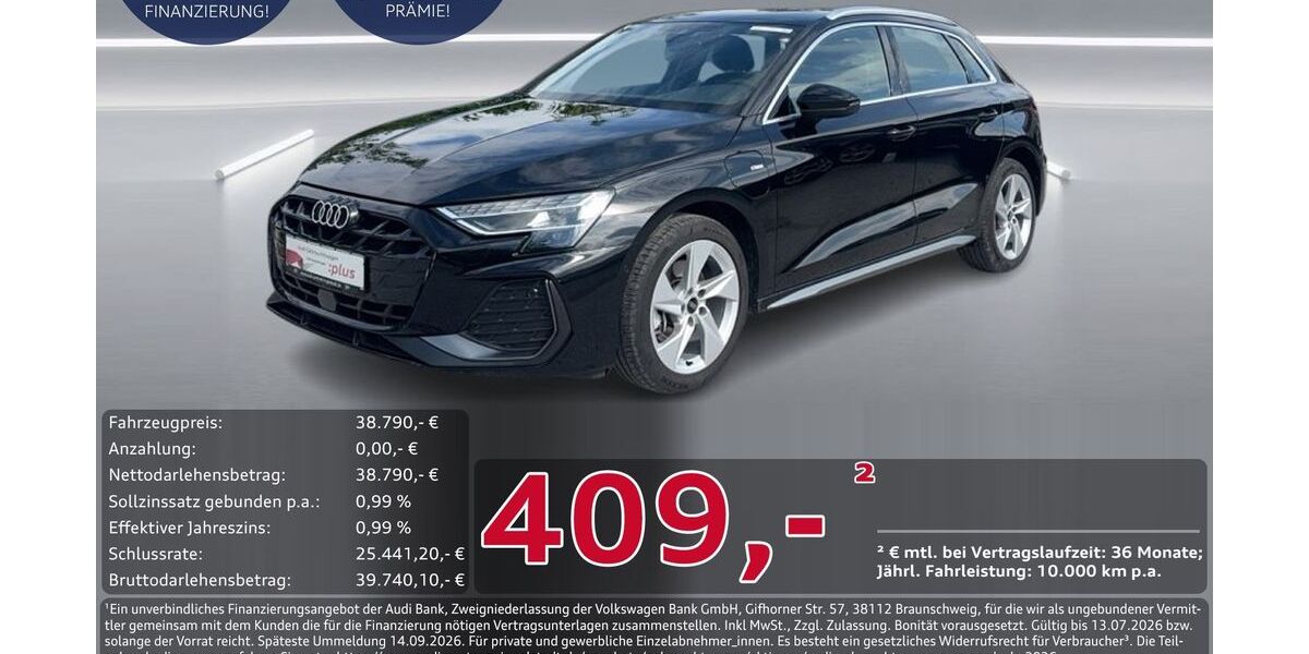 Audi A3 5.155 km 37.950 &euro; Ingolstadt 85057