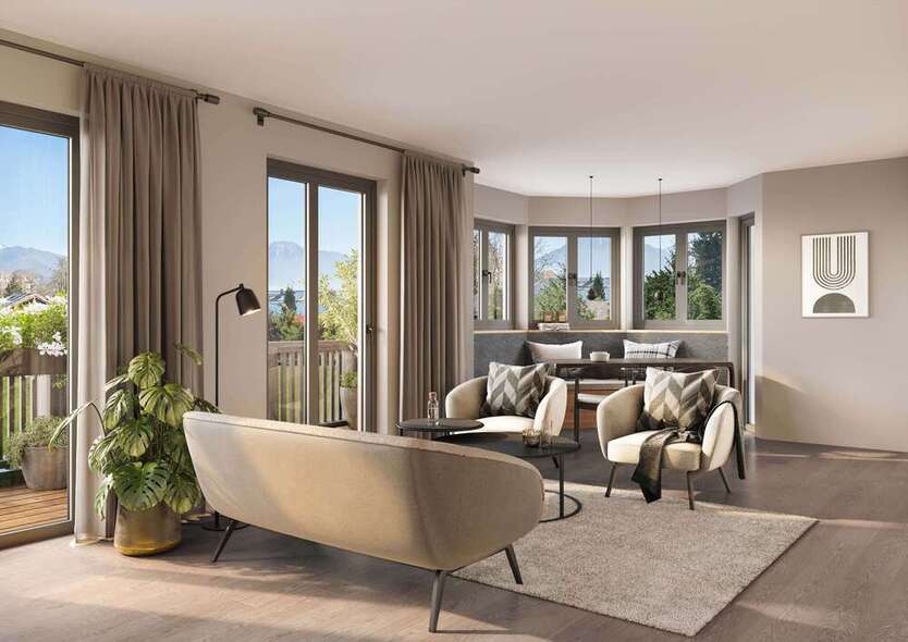 Wohnung zum Kaufen in Bad Wiessee 1.105.000 € 89.63 m²