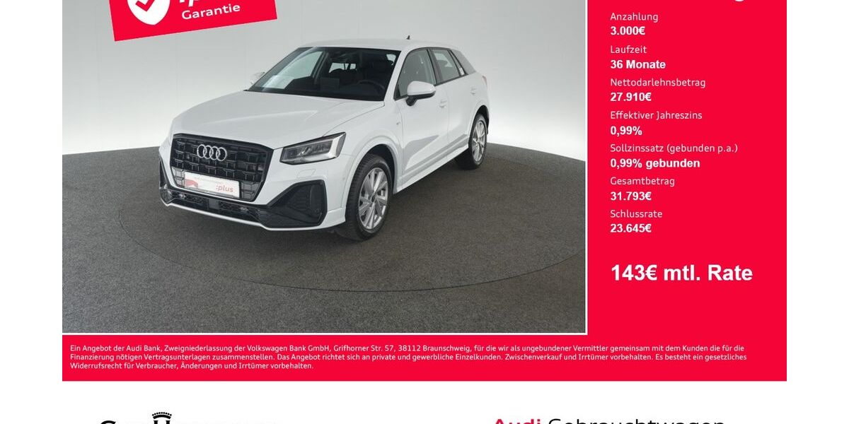 Audi Q2 29.900 km 28.510 &euro; Tuttlingen 78532