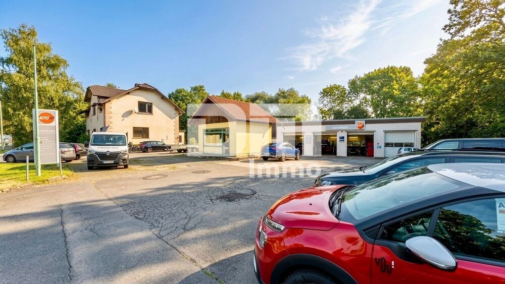 Vielseitige vermietete GewerbeimmobilieWerkstatt mit großem Freigelände - Gewerbeobjekt Waldkappel | Angebot:27313107