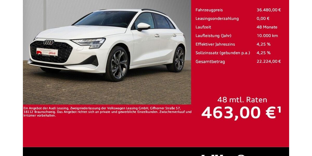 Audi A3 11.700 km 36.480 &euro; Trier 54292