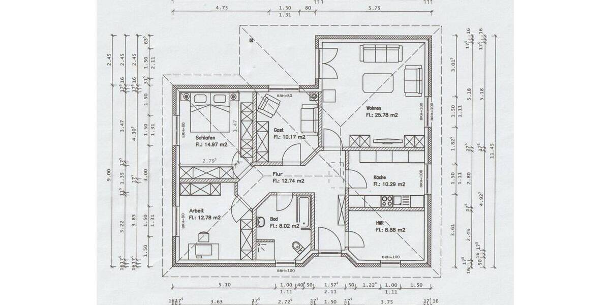 Mehrfamilienhaus, Wohnhaus Ludwigsfelde - 4 Zimmer, 103 m&sup2;, 499.000&euro; | Angebot:26401825