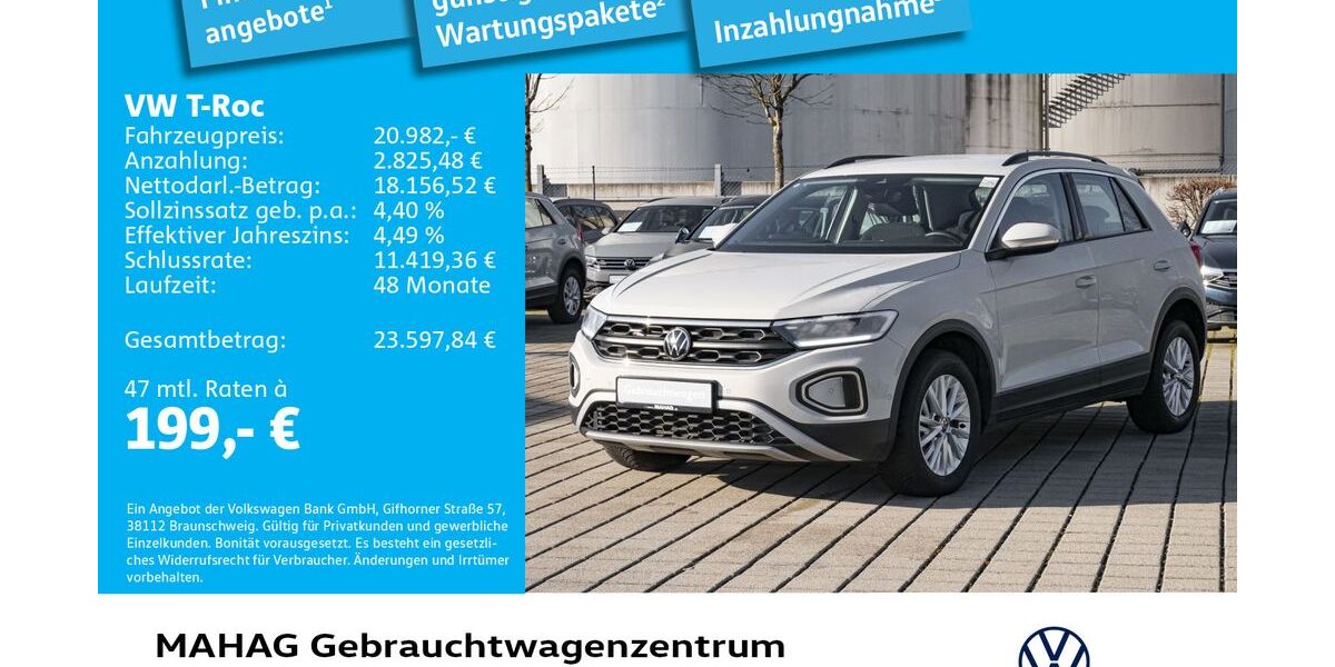 VW T-Roc 27.878 km 20.982 &euro; München 80935
