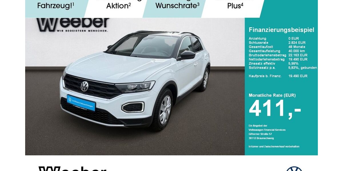 VW T-Roc 100.491 km 19.490 &euro; Weil der Stadt 71263