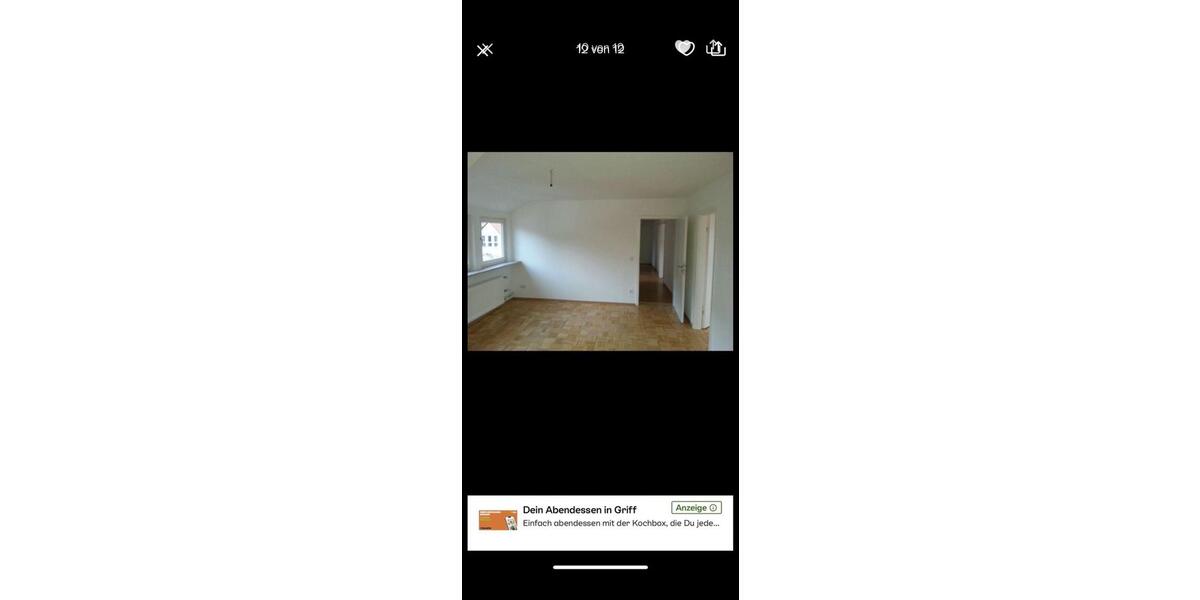 Dachgeschoßwohnung Göttingen - 4 Zimmer, 85 m&sup2;, 1.150&euro; | Angebot:25416319