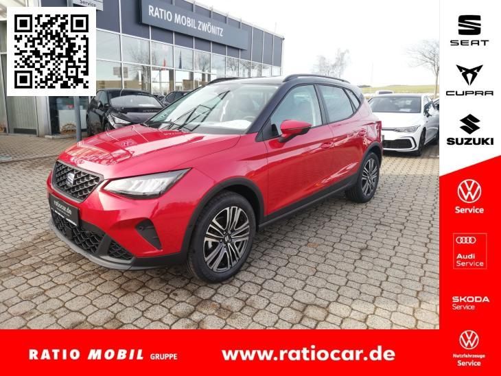 Seat Arona 9.003 km 21.770 € Zwönitz 08297