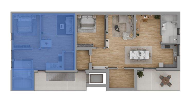 Dachgeschoßwohnung Paderborn Univiertel - 2 Zimmer, 89 m&sup2;, 1.150&euro; | Angebot:26182182