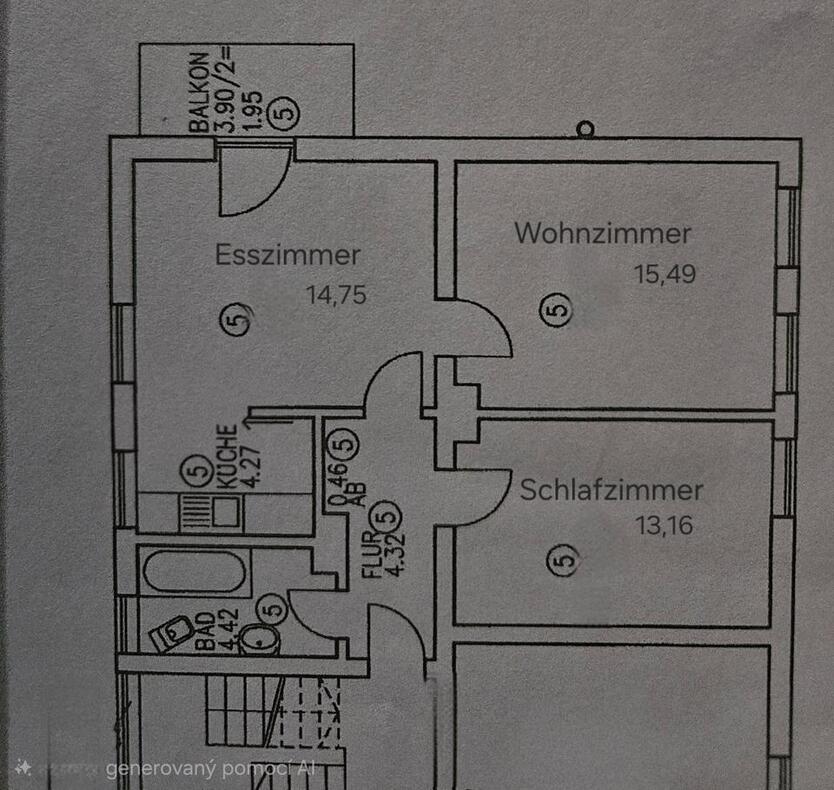 SONNIGE WOHNUNG zimmer