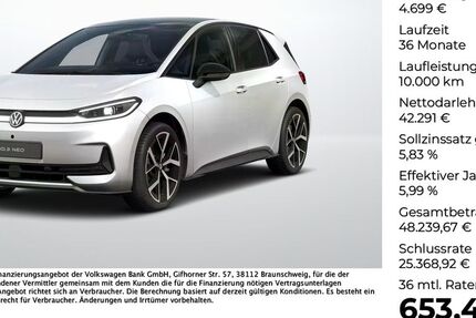 VW ID.3 3.000 km 46.990 &euro; Vechta 49377