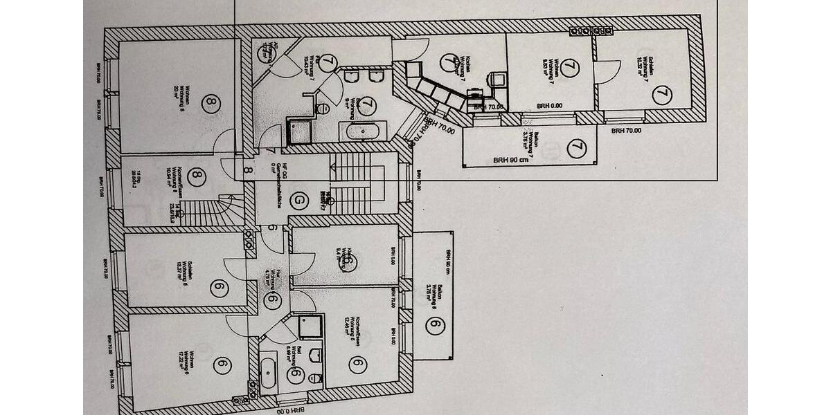 Etagenwohnung Magdeburg Alte Neustadt - 2 Zimmer, 55 m&sup2;, 129.000&euro; | Angebot:27161243