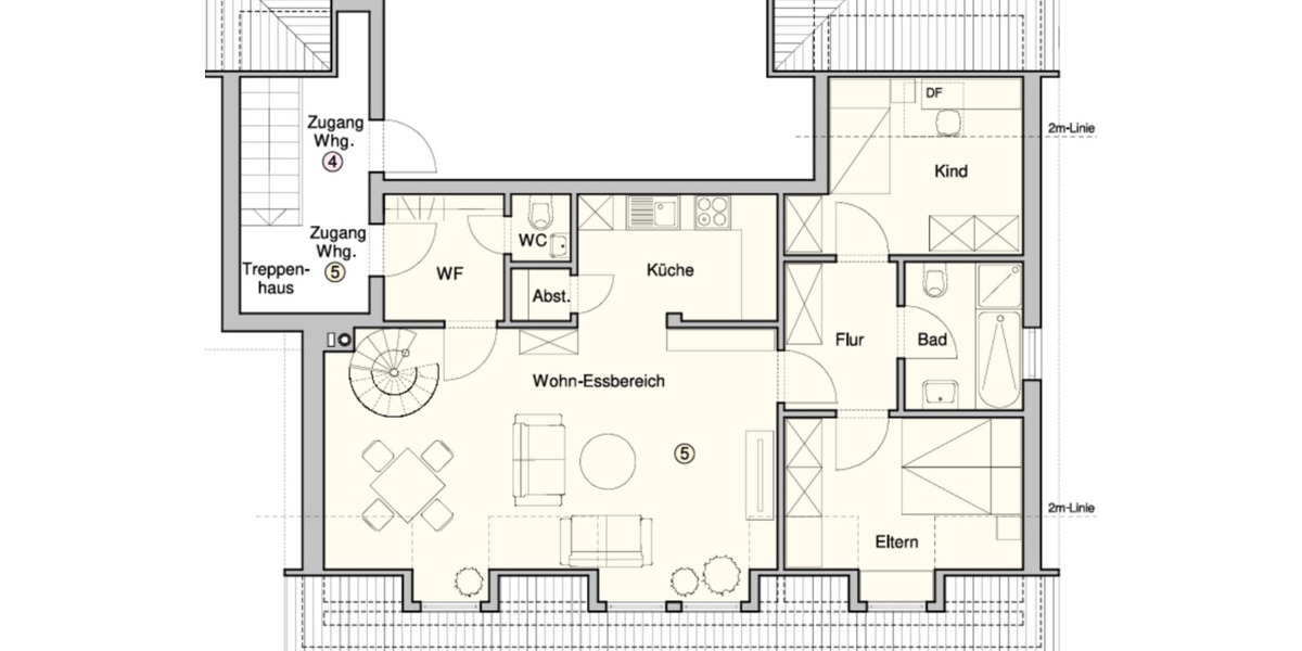 Maisonettenwohnung Schmallenberg - 4 Zimmer, 100 m&sup2;, 890&euro; | Angebot:25538390