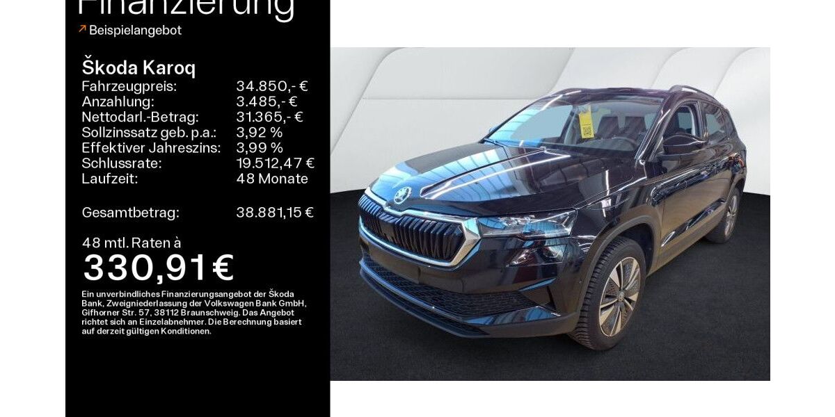Skoda Karoq 25.704 km 34.850 &euro; Bad Kissingen 97688
