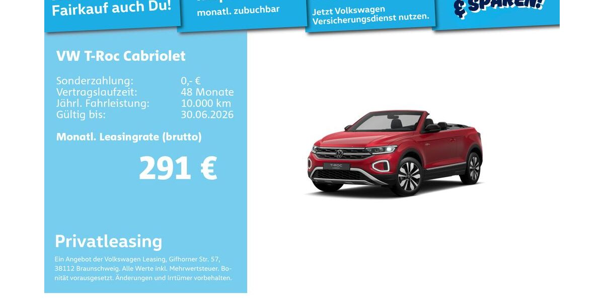VW T-Roc 12.444 km 26.292 &euro; Mannheim 68309