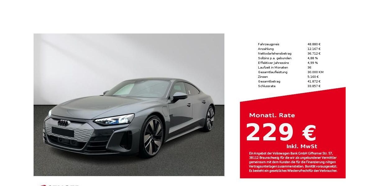 Audi e-tron GT 62.300 km 48.880 &euro; Münster 48153