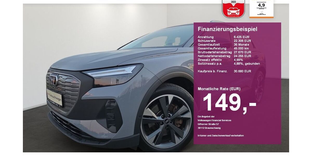 Audi Q4 e-tron 65.300 km 30.680 &euro; Albbruck 79774