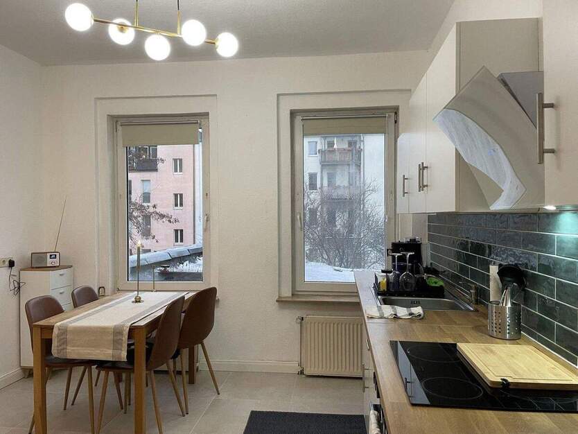 Möblierte 2-Zimmer-Wohnung mit gehobener Innenausstattung in zentraler Lage von Leipzig 2 zimmer