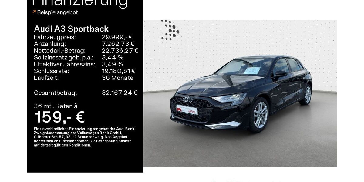 Audi A3 29.800 km 31.495 &euro; Büdingen-Düdelsheim 63654