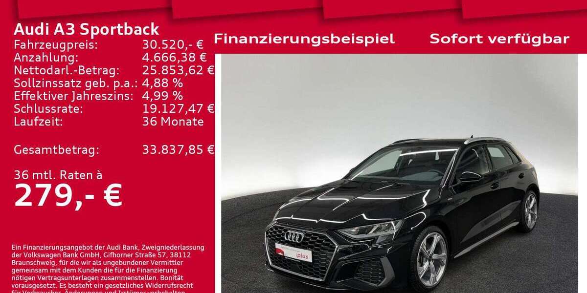 Audi A3 22.400 km 30.520 &euro; Berlin 10587