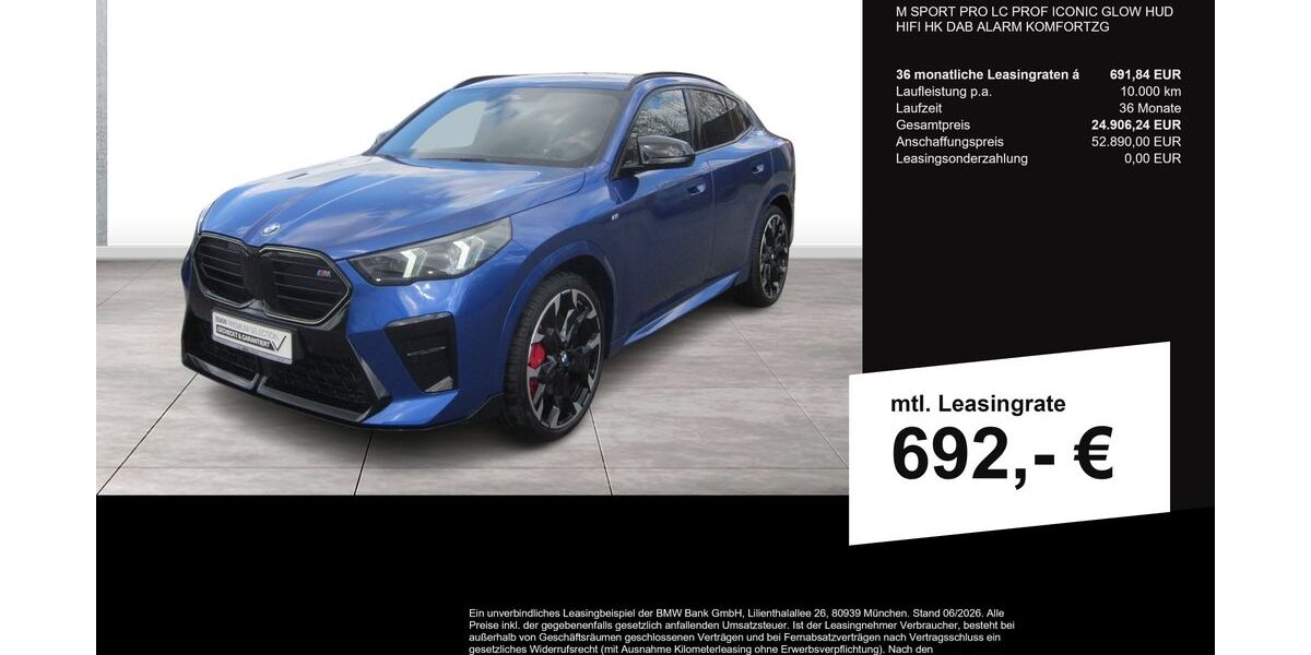 BMW X2 12.000 km 50.890 &euro; Wetzlar 35576