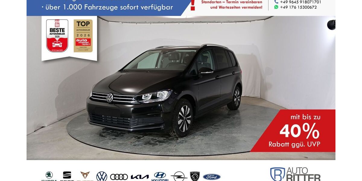 VW Touran 8.000 km 33.890 &euro; Eschenbach 92676