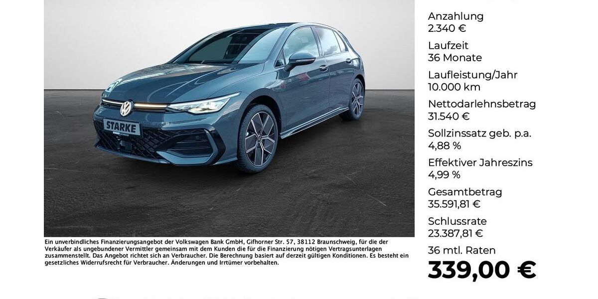 VW Golf 8.704 km 33.440 &euro; Osnabrück 49078