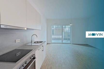 ++ Großzügige 1-Zimmer-NeubauWohnung mit Einbauküche und Terrasse++
