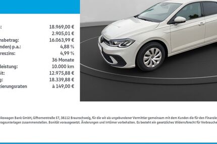 VW Polo 8.552 km 17.999 &euro; Leinefelde-Worbis/DE 37327