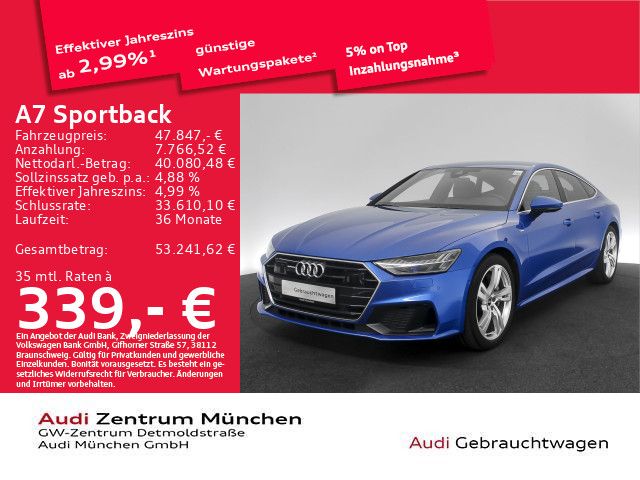 Audi A7 21.560 km 47.847 &euro; München 80935